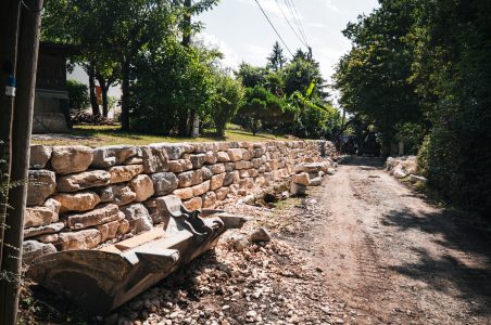 Edgard Travaux Publics : Enrochement à Cénac