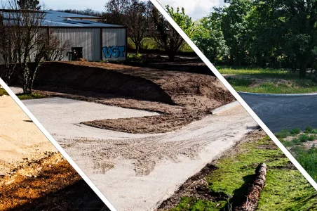 Edgard Travaux Publics : Aménagement complet d&rsquo;une plateforme à Podensac